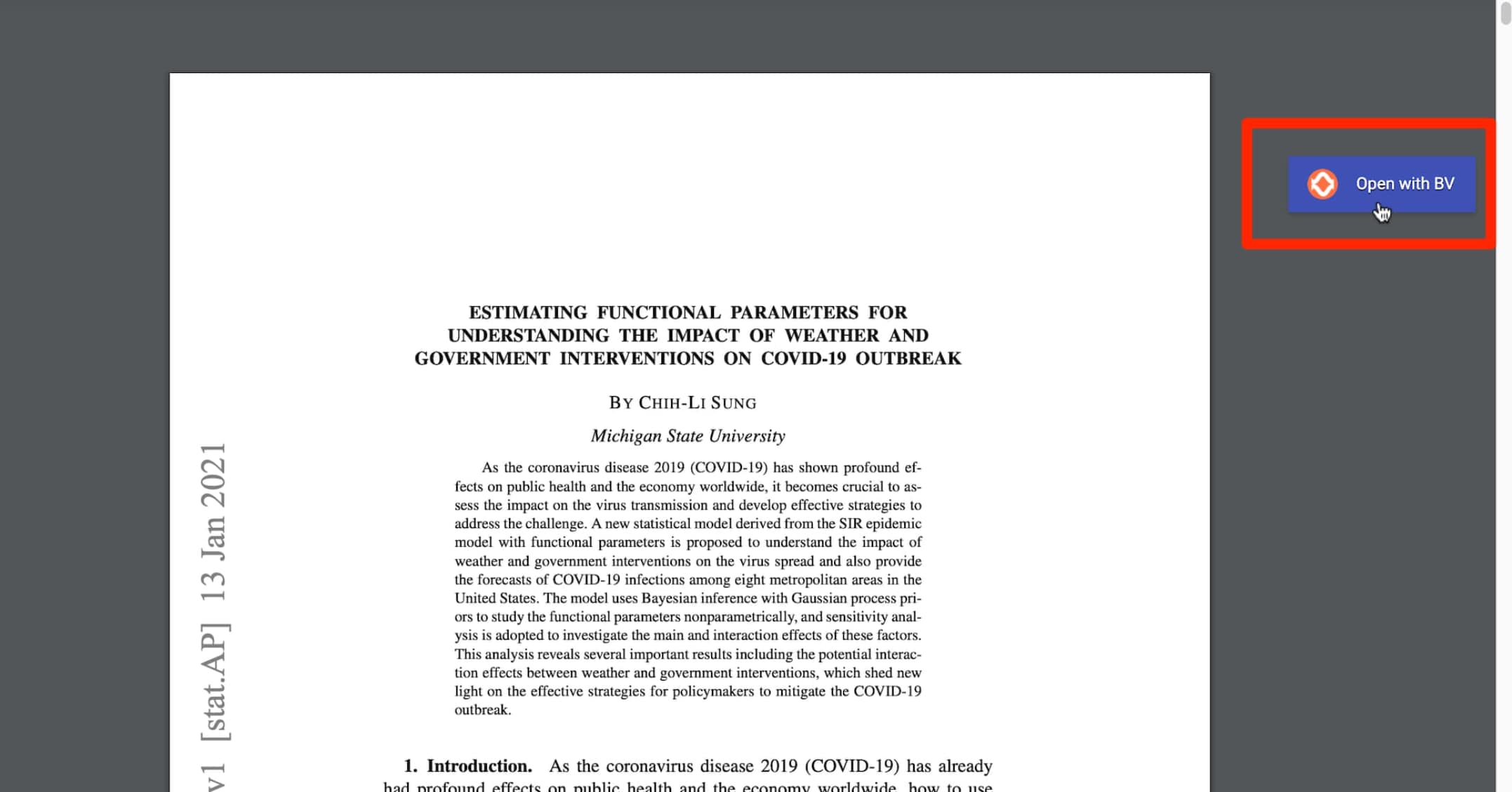 the snapshot of marking on pdf